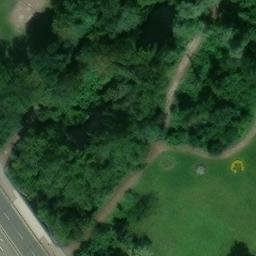 Volleyball Court, Merseburg — aerial view