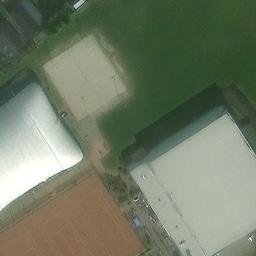 Sand Volleyball Court — aerial view