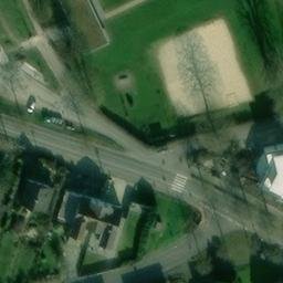 Sand Volleyball Court, Kassel — aerial view
