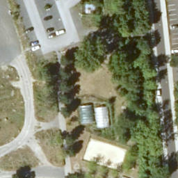 Nord (Holland) Beach Volleyball Court — aerial view
