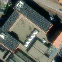 Sportschuur — aerial view