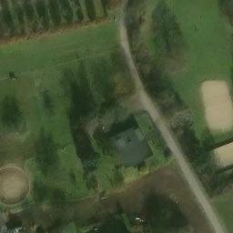 Sand Volleyball Court — aerial view