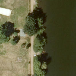 Sand Volleyball Court, Kassel — aerial view