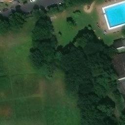 Sand Volleyball Court — aerial view