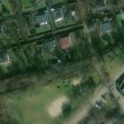 Volleyball Court, Leipzig — aerial view