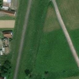 Volleyball Court, Bad Dürrenberg — aerial view