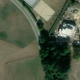 Sand Volleyball Court — aerial view