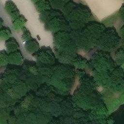 Sand Volleyball Court — aerial view