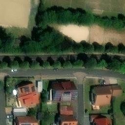 Volleyball am Stadion — aerial view