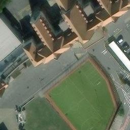 Volleyball Court — aerial view