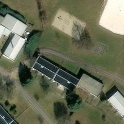 Sand Volleyball Court — aerial view