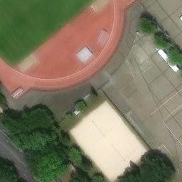 Beachvolley — aerial view