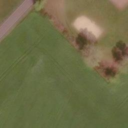Sand Volleyball Court, Naundorf — aerial view