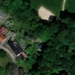 Sand Volleyball Court, Grimma — aerial view