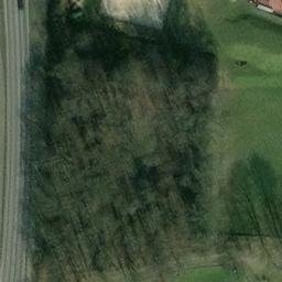 Sand Volleyball Court — aerial view