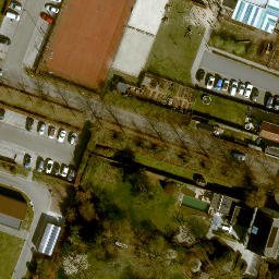 Volleyball Court — aerial view