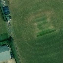 Sand Volleyball Court — aerial view