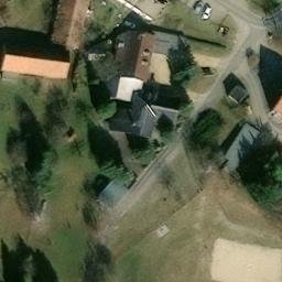 Sand Volleyball Court — aerial view