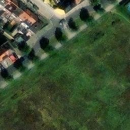 Volleybal Sporthal Oostende — aerial view