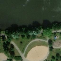 Neustadt Beach Volleyball Court #3 — aerial view