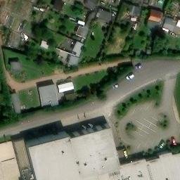Sand Volleyball Court — aerial view