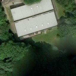 Sand Volleyball Court — aerial view
