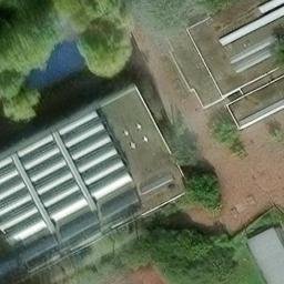 Sand Volleyball Court — aerial view