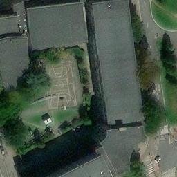 Volleyball Court — aerial view