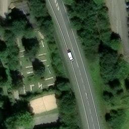 Herzhausen Beach Volleyball Court — aerial view