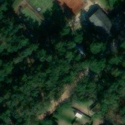 Sand Volleyball Court — aerial view