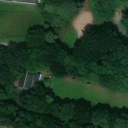 Sand Volleyball Court — aerial view