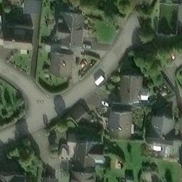 Sand Volleyball Court, Schmallenberg — aerial view