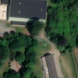 Sand Volleyball Court — aerial view