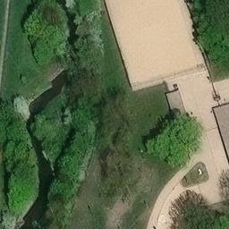 Sand Volleyball Court, Sömmerda — aerial view