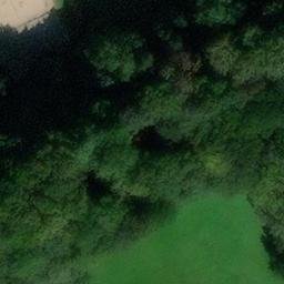 Sand Volleyball Court — aerial view