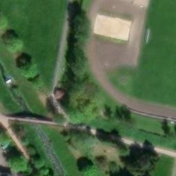 Bad Tennstedt Beach Volleyball Court — aerial view