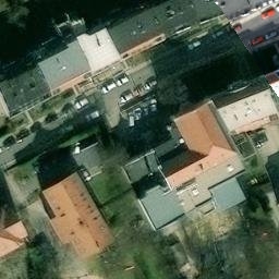Volleyball Court near Görlitz — aerial view