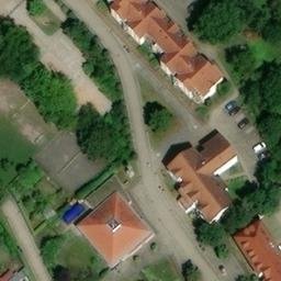 Volleyball Court, Neukieritzsch — aerial view