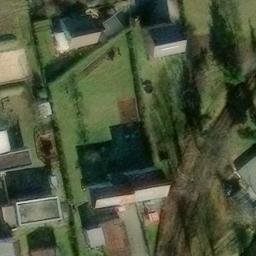 Sand Volleyball Court, Dresden — aerial view