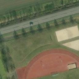 Fränkenau Beach Volleyball Court — aerial view