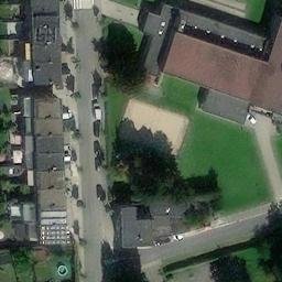 Volleyball Court — aerial view
