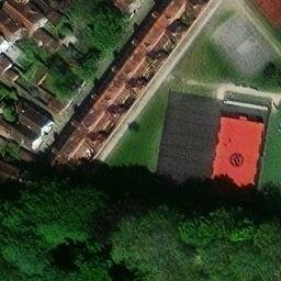 Volleyball Court — aerial view
