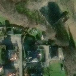 Sand Volleyball Court in Radeberg, Sachsen — aerial view