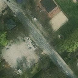 Sand Volleyball Court — aerial view