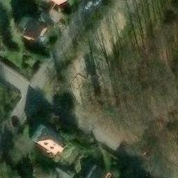 Sand Volleyball Court in Klotzsche, Sachsen — aerial view