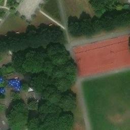 Volleyball Court — aerial view