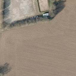 Sand Volleyball Court, Treffurt — aerial view