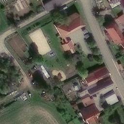 Sand Volleyball Court, Bad Langensalza — aerial view