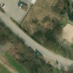 Sand Volleyball Court, Radebeul — aerial view