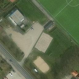 Sand Volleyball Court, Arnsdorf — aerial view